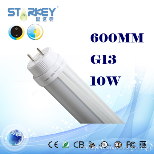 T8 10W 600mm Dimmable LED Tube with CE, RoHS
